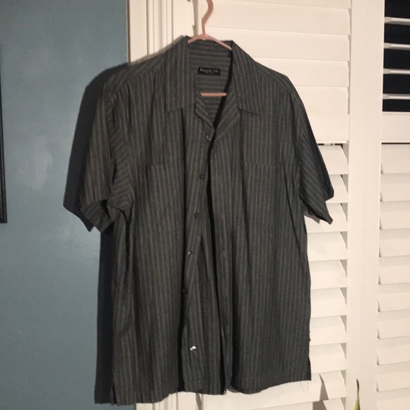 Mens Kenneth Cole S/S Dress Shirt - Picture 1 of 15